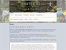 Tablet Screenshot of baxterbell.com